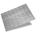 Feuille de relief en aluminium utilisé par plancher antidérapant